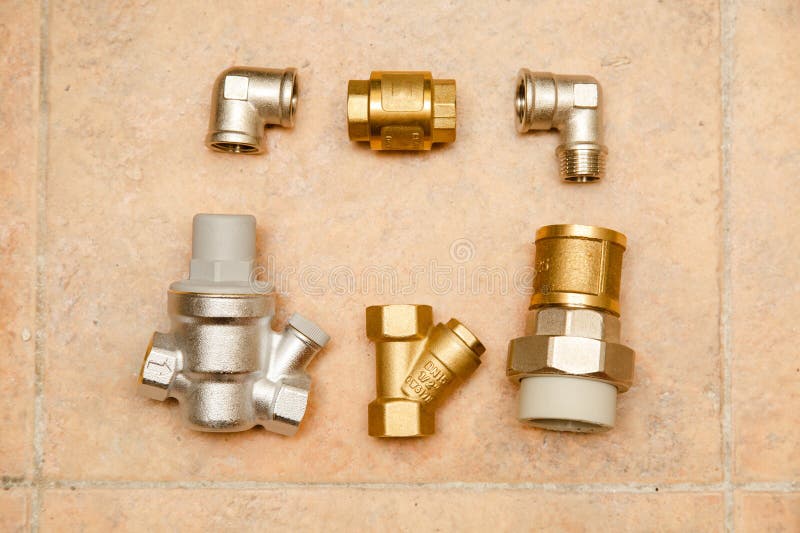 Replacement of water supply and sewerage. royalty free stock image Replacement of water supply and sewerage. royalty free stock image