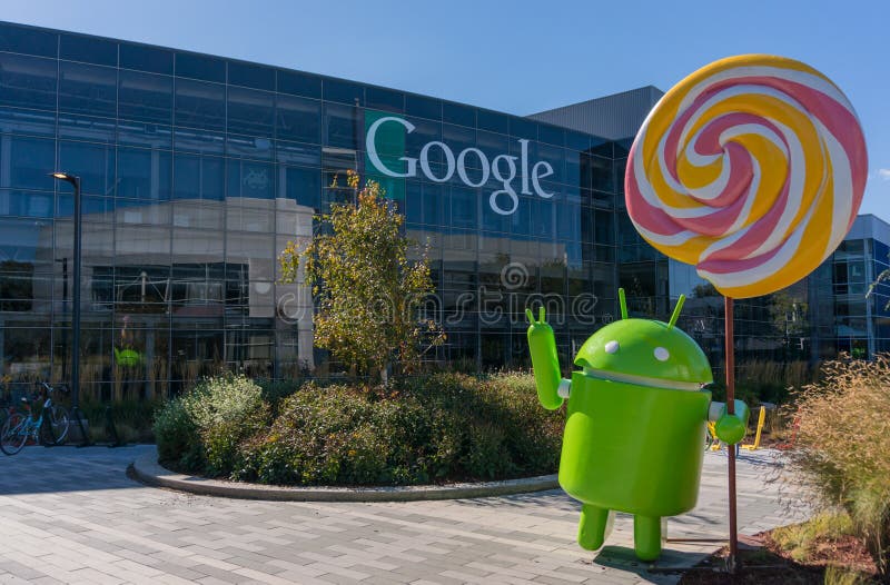 MOUNTAIN VIEW, CA/USA - NOV, 2014: Exterior view of Googles Googleplex Corporate headquarters. Google is a multinational company specializing in Internet related services and products, and it’s the best place to work in 2014 (CNN, YAHOO, and other sources). MOUNTAIN VIEW, CA/USA - NOV, 2014: Exterior view of Googles Googleplex Corporate headquarters. Google is a multinational company specializing in Internet related services and products, and it’s the best place to work in 2014 (CNN, YAHOO, and other sources).