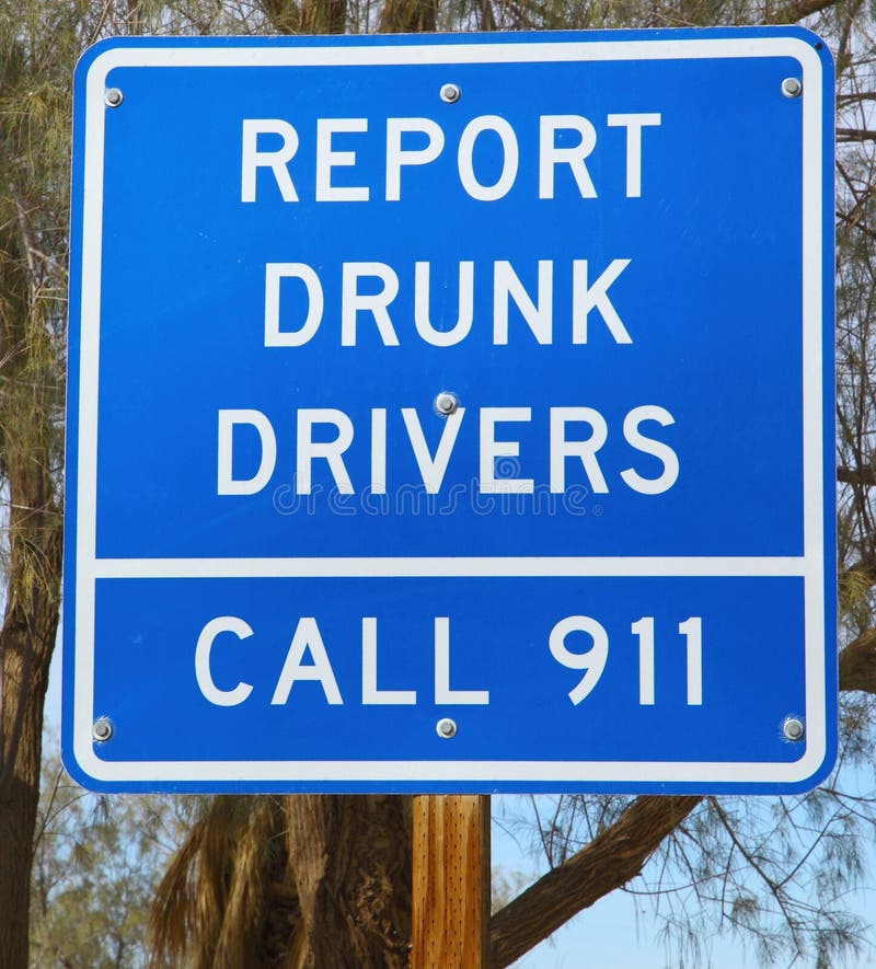 Report Drunk Drivers Sign royalty free stock image Report Drunk Drivers Sign royalty free stock image