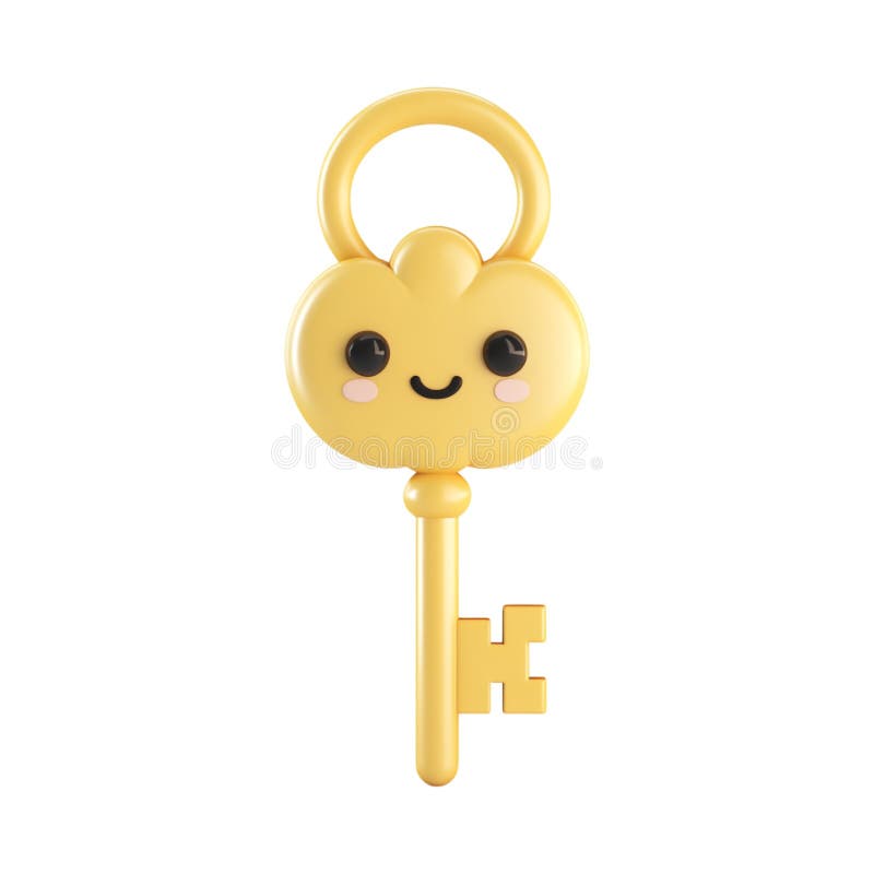 Representación 3D de PNG Estilo de caricatura minimalista Carácter lindo adorable contra fondo transparente para los libros de tex stock de ilustración