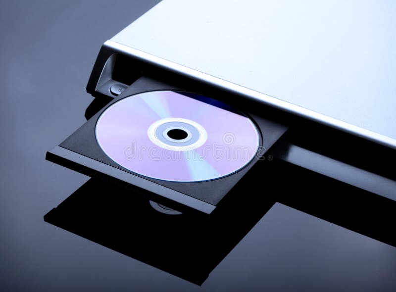 Lector De CD-ROM De La Apertura Con El Disco Foto de archivo - Imagen de  digital, descargar: 27410694