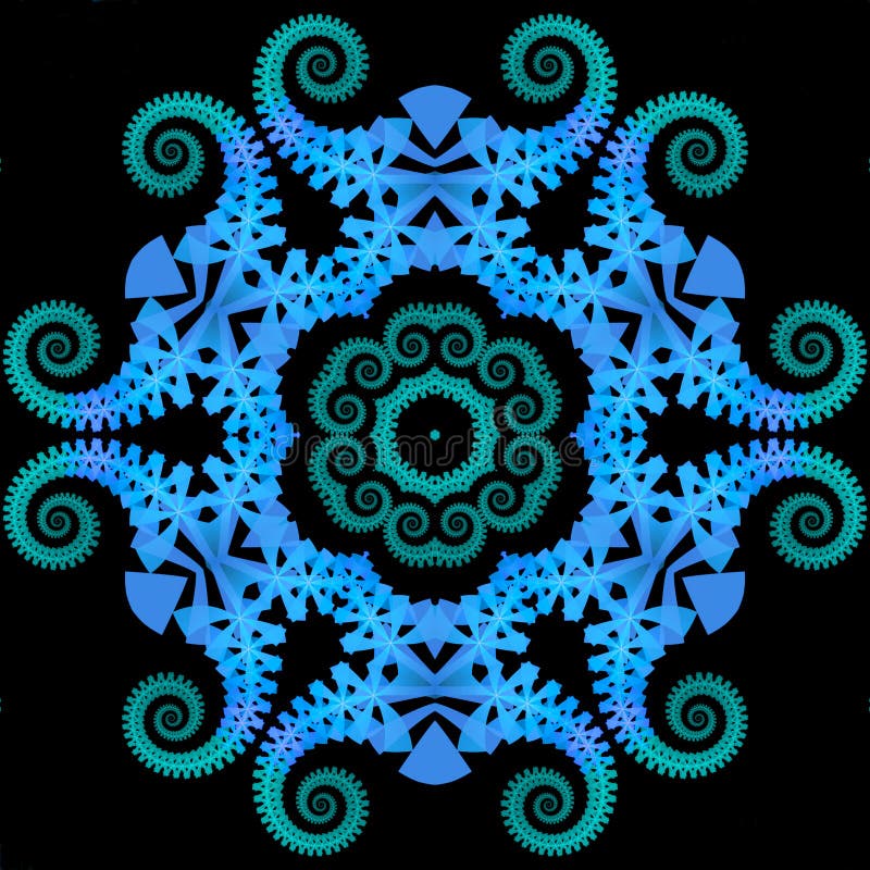 Reptilian mandala