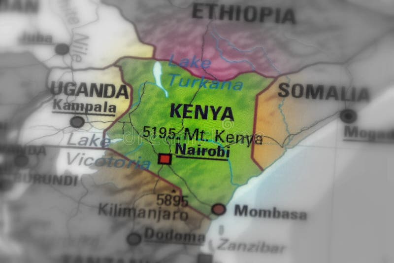 Republic of Kenya stock photo. Image of detail, destination 112842968
