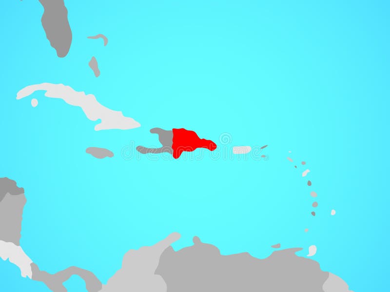 República Dominicana en mapa libre illustration República Dominicana en mapa libre illustration