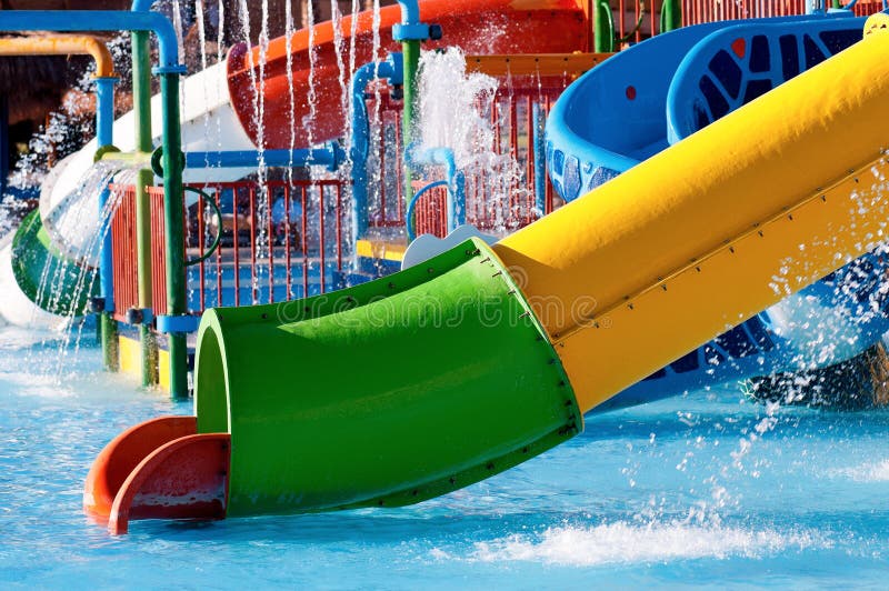 Tobogán para niños imagen de archivo