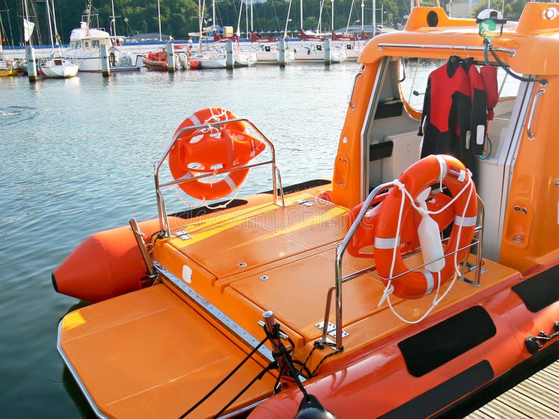 Rescue motor boat