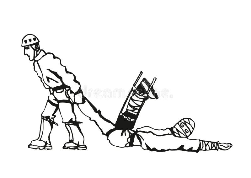 Rescue Worker Infographic Poster Vector Illustration. Lifeguard ...