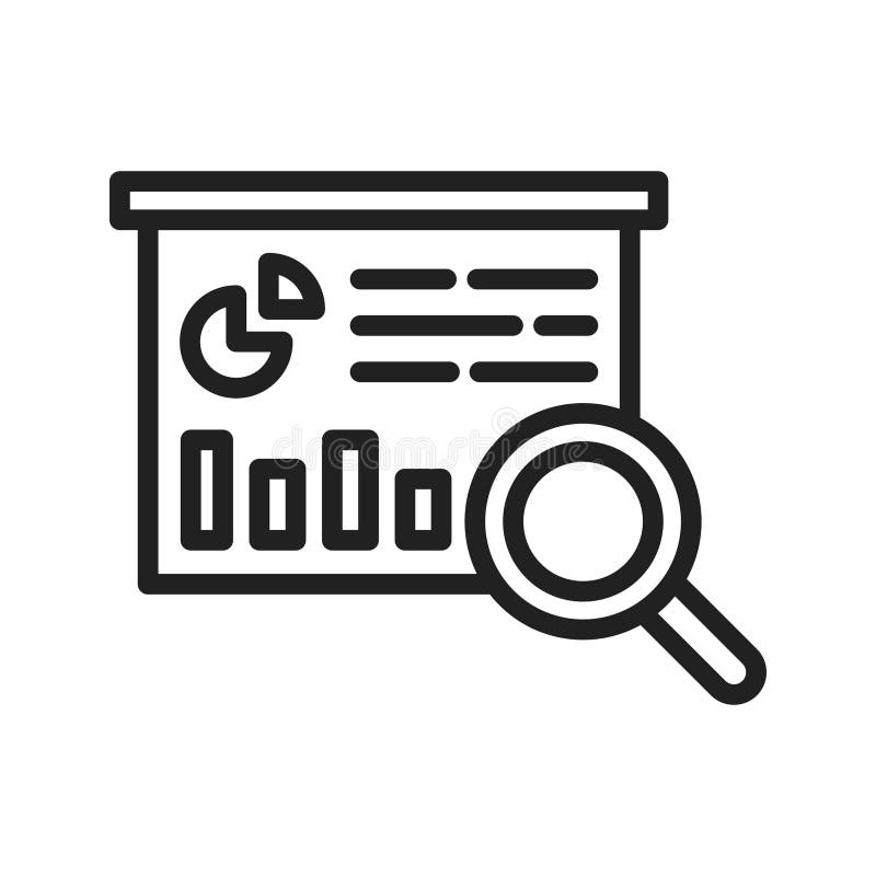 Research Icon Vector Image. Suitable for Mobile Apps,  Apps and