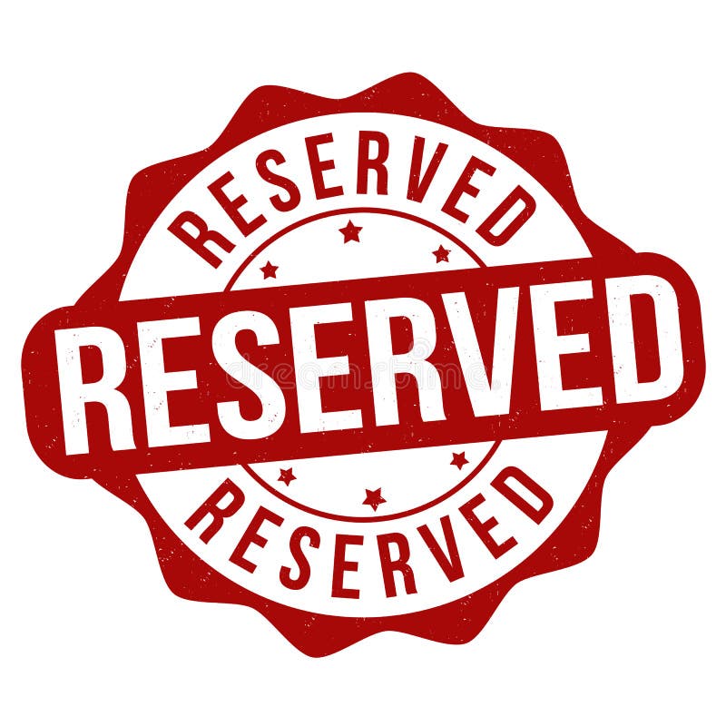 Reserved Grunge Stock Illustrations – 891 Reserved Grunge Stock