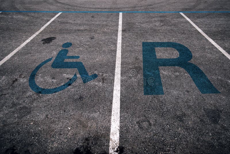 Reserved parking space lot royalty free stock images Reserved parking space lot royalty free stock images
