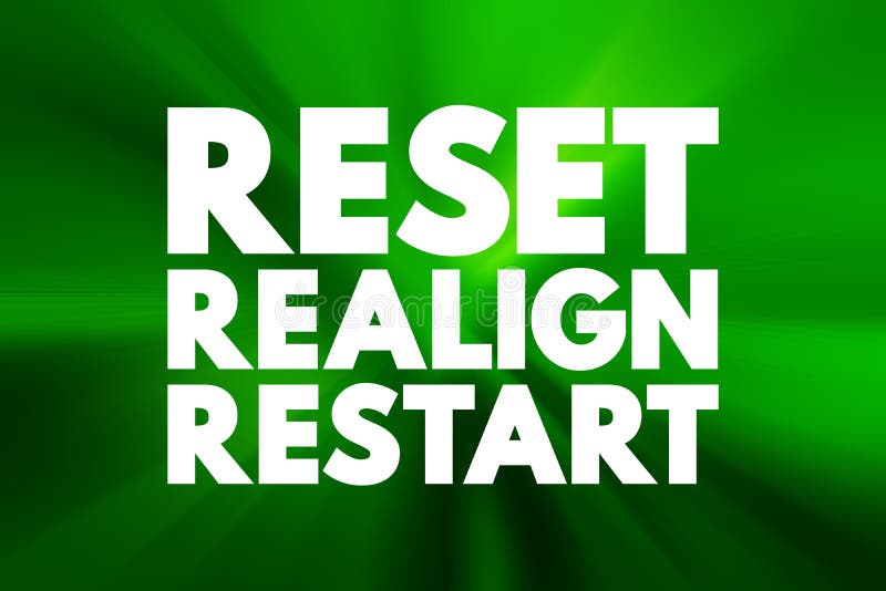 reset is not restart quote reset is not restart quote