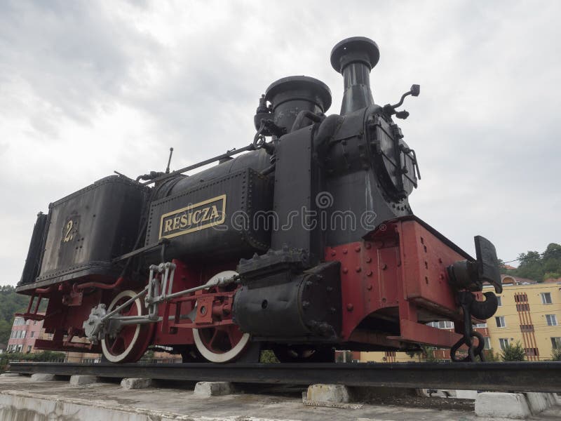 Resicza steam locomotive, Romania