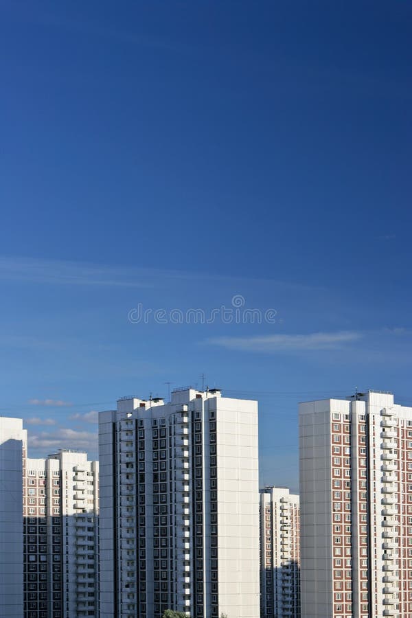 Residental block royalty free stock photography