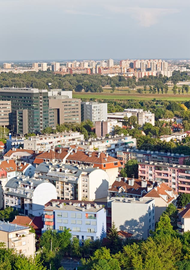 Residential area stock photo. Image of urban, block, building - 16222216