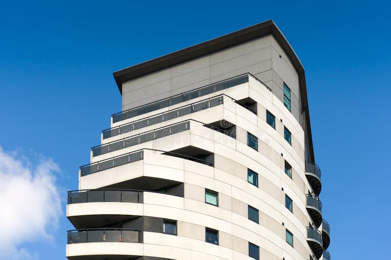 Residential building stock image