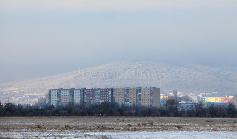 Residential district in Bratislava