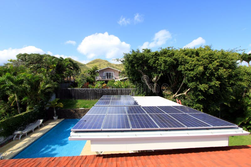 El gran ejemplo de Residencial fotovoltaica soleado sistema.