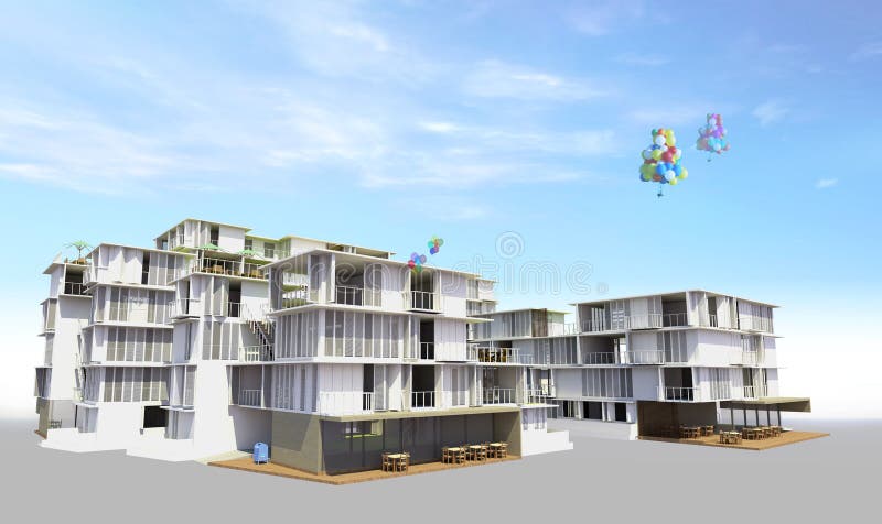 Residential rendered