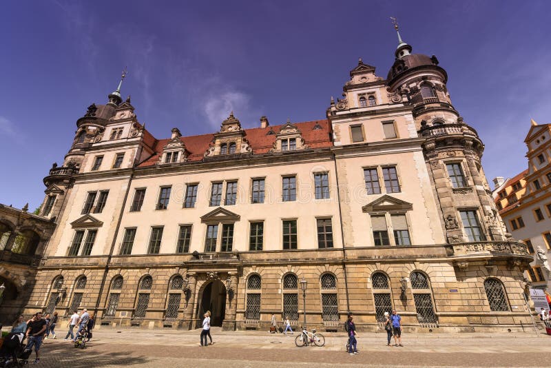 Residenzschloss, Dresden Castle or Royal Palace, Germany Editorial ...