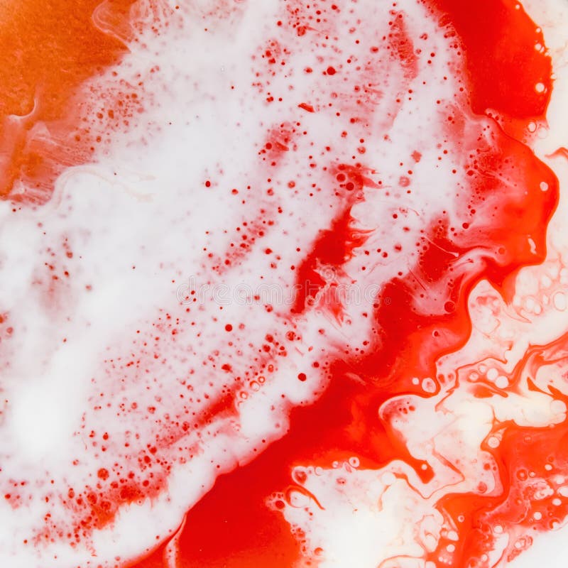 Resin Art with Red Colors. Epoxy Effect Background Stock Image Image