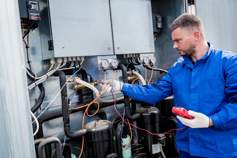 Resistance Test of Temperature Sensors in the Cooling Supply Section of