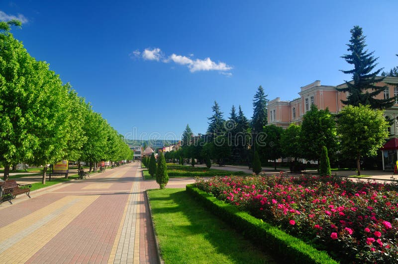 Resort Boulevard. Kislovodsk. Russia