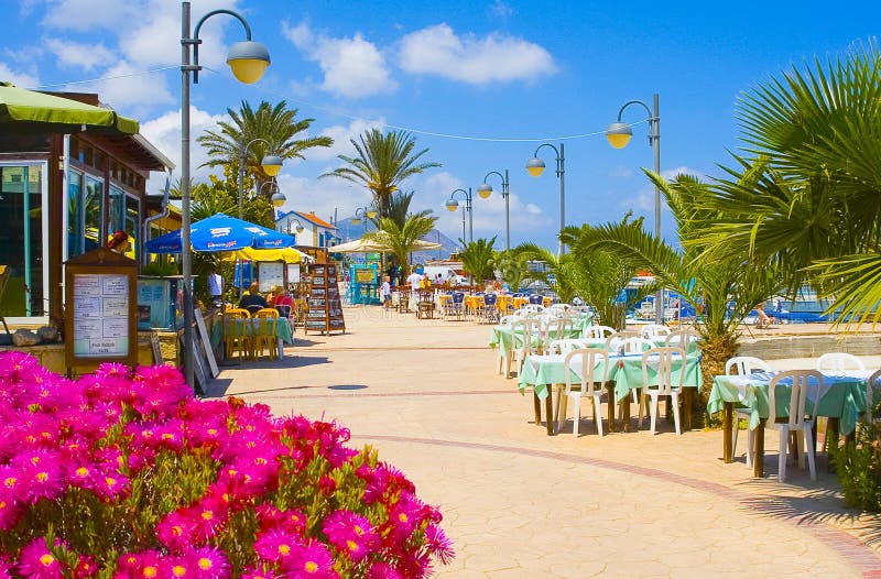 Resort of Latchi Cyprus editorial stock image. Image of cyprus 224501529