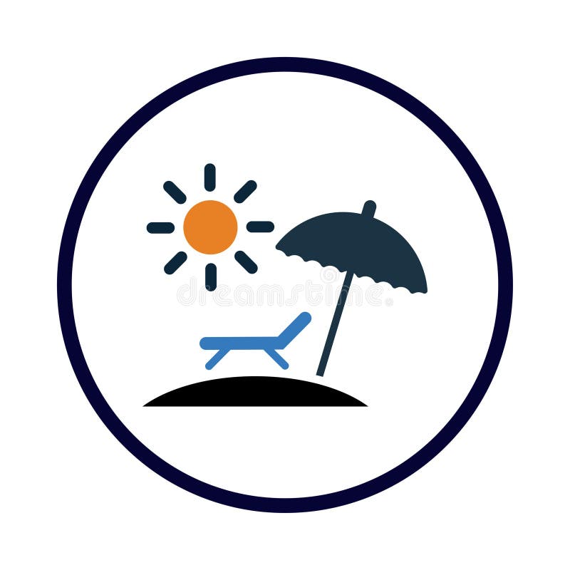 Beach Umbrellas Logo Stock Illustrations 117 Beach Umbrellas Logo