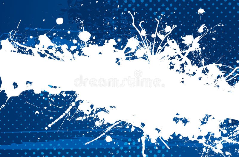 Respingo da tinta ilustração stock Respingo da tinta ilustração stock