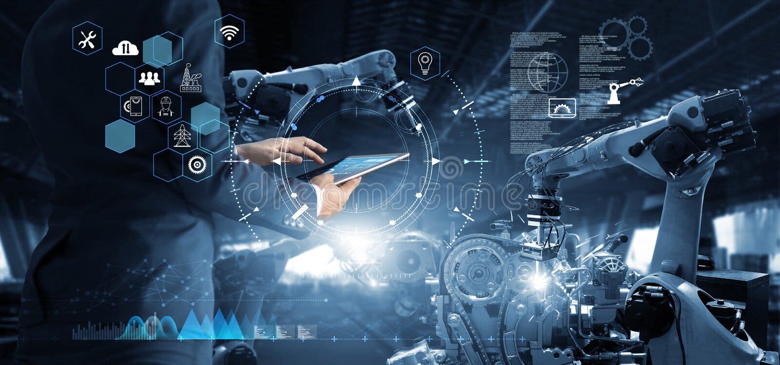 Responsabile in funzionamento dell'ingegnere industriale e robotica di controllo tecnici Responsabile in funzionamento dell'ingegnere industriale e robotica di controllo tecnici