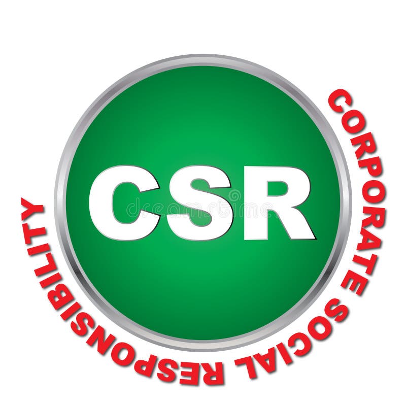 Responsabilidade social empresarial ilustração stock Responsabilidade social empresarial ilustração stock