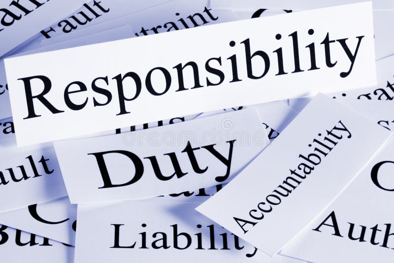 Responsibility Concept Stock Images