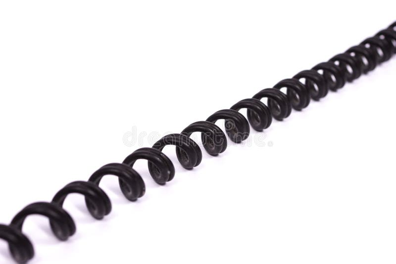 Un Câble Réseau Noir Torsadé Avec Une Prise Repose Sur Un Fond Bleu. Image  stock - Image du noir, objet: 210880115