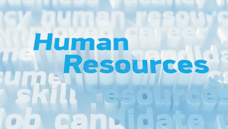 Ressources humaines illustration stock Ressources humaines illustration stock