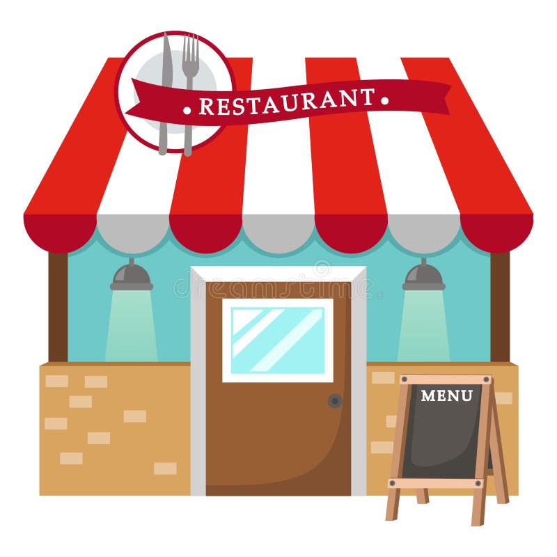 Restauracyjny wektor ilustracji Restauracyjny wektor ilustracji