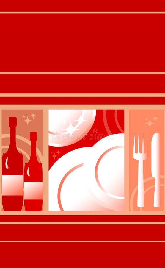 restaurang för bakgrundsmenyred royaltyfri illustrationer restaurang för bakgrundsmenyred royaltyfri illustrationer
