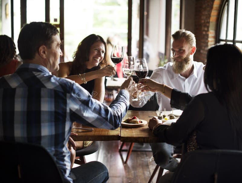 Restaurant Chilling Out Classy Lifestyle Reserved Concept Stock Photo ...