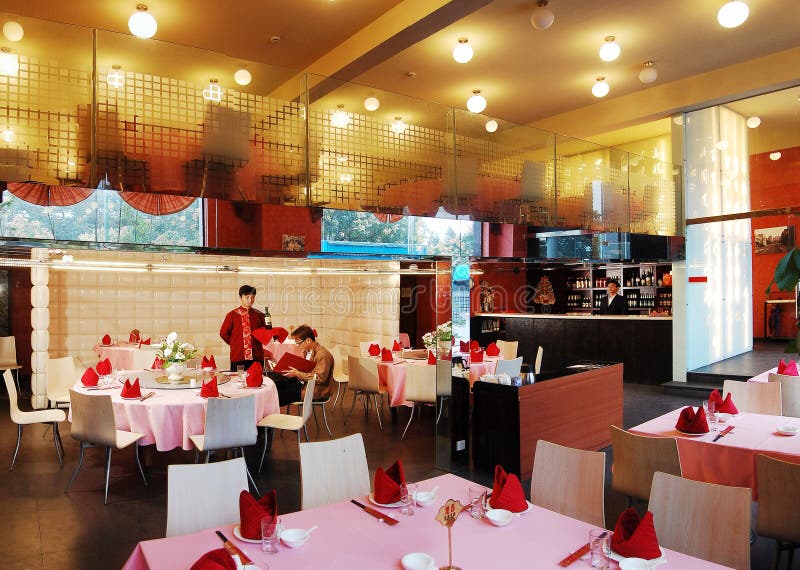 Restaurant de luxe photo libre de droits Restaurant de luxe photo libre de droits