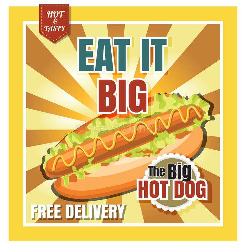 Restaurant Fast Foods menu hot dog on beautiful background vector format eps10. French restaurant menu design template vectors