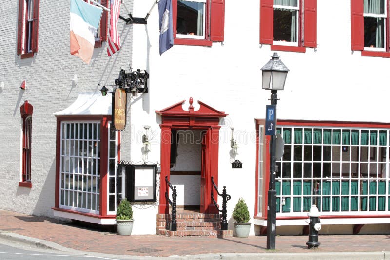 Restaurant Il Porto in Alexandria VA Editorial Photography Image of editorial, town 17684647