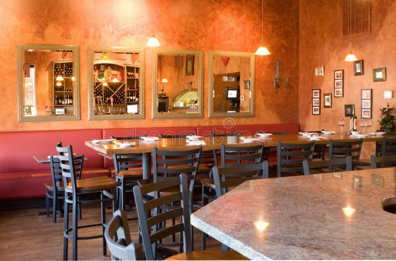 Restaurant interior royalty free stock photo Restaurant interior royalty free stock photo