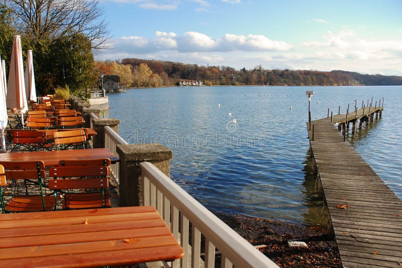 Restaurant at the lake