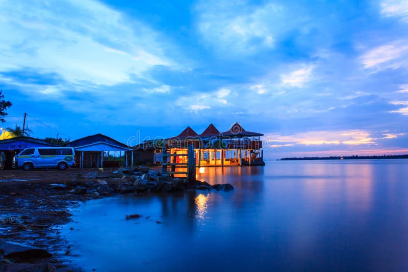 Restaurant on Lake Victoria