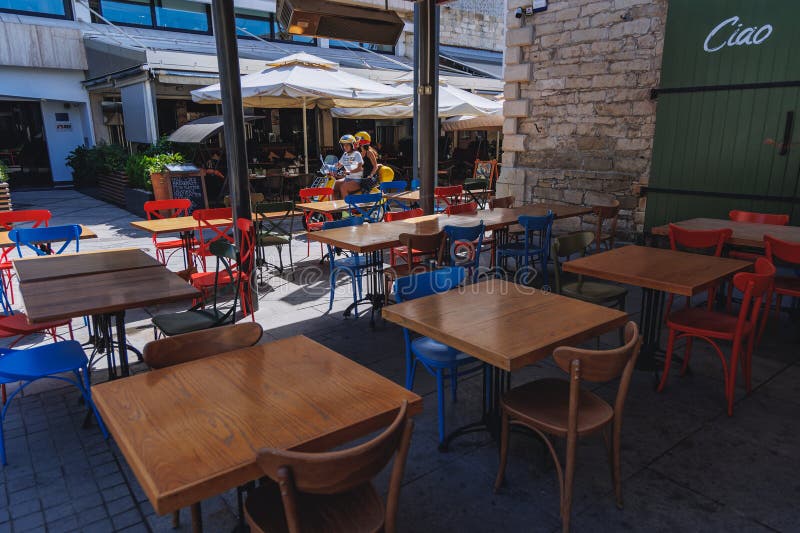 Restaurant in Limassol, Cyprus Editorial Photography Image of motor