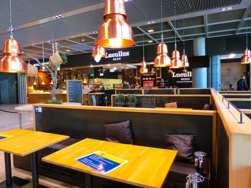 Restaurant Lucullus NERO in Terminal 1, Frankfurt am Main Airport, Germany