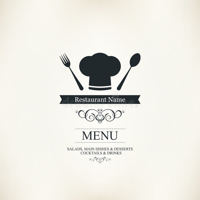 Restaurant menu design