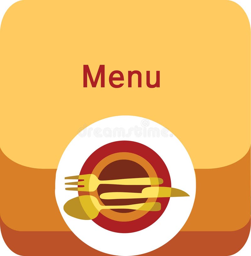 Restaurant menu design template