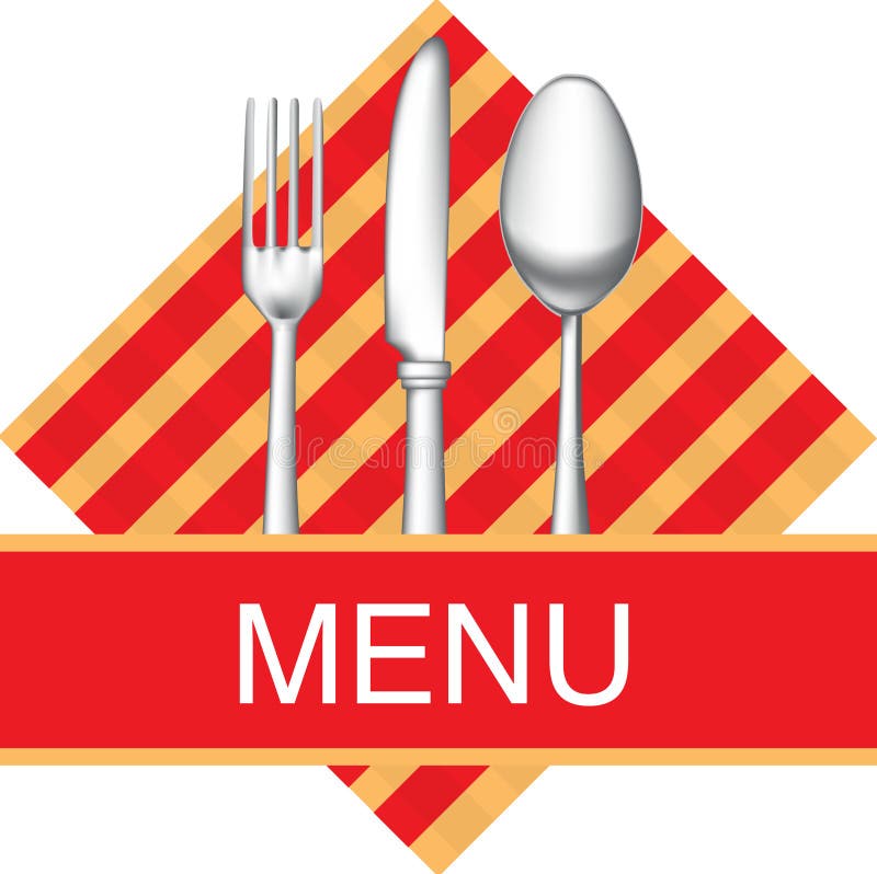 Restaurant menu icon stock vector. Illustration of fork - 21620129