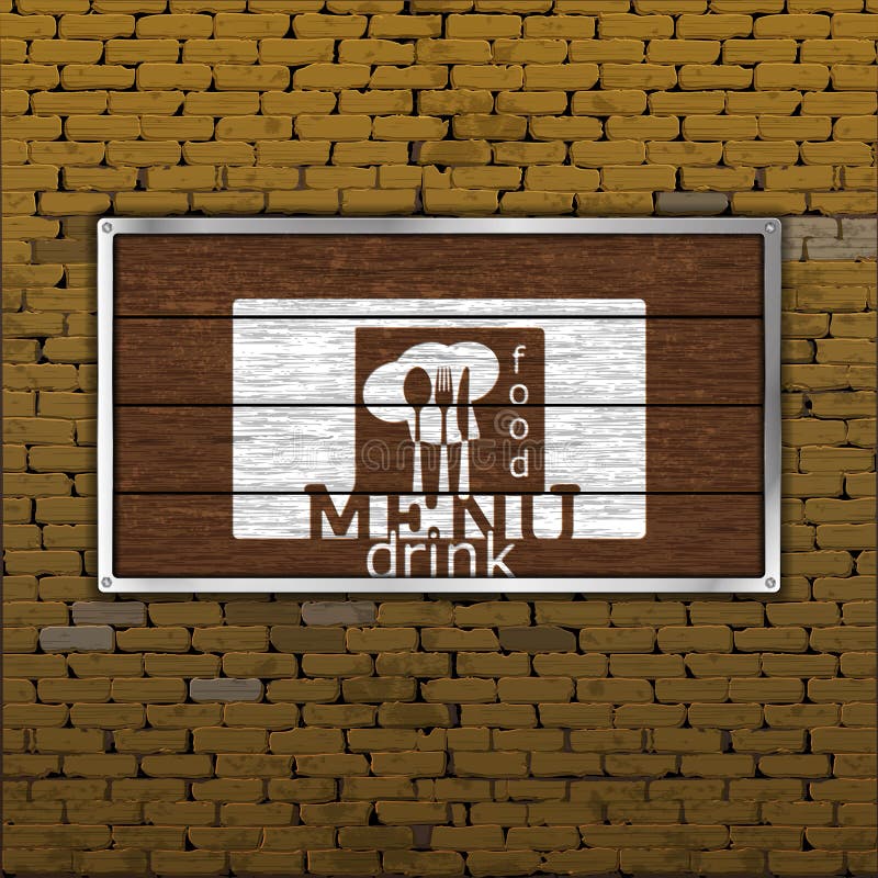 Old Chalkboard Brick Wall Stock Illustrations 236 Old Chalkboard