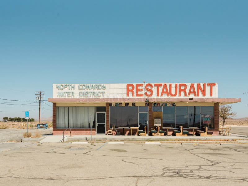 Restaurant in North Edwards, California Editorial Stock Image Image